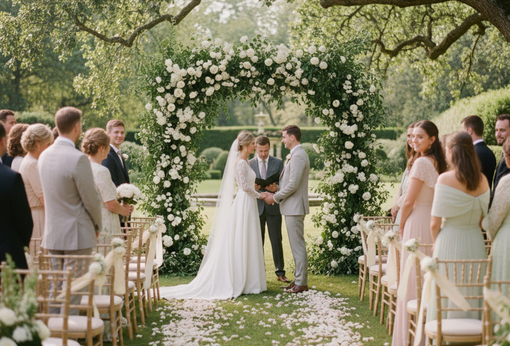 Elegant Garden Wedding